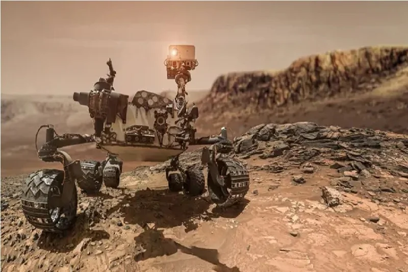 Long- chain alkanes preserved in a Martian mudstone