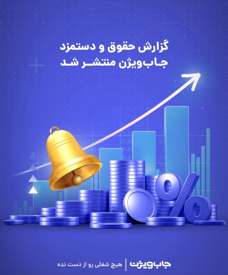 گزارش حقوق و دستمزد جاب‌ویژن ۱۴۰۴