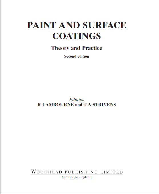 کتاب Paint and Surface Coatings Theory and Practice